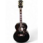 Used Gibson Used Gibson SJ200 Standard Super Jumbo Black Acoustic Guitar Black