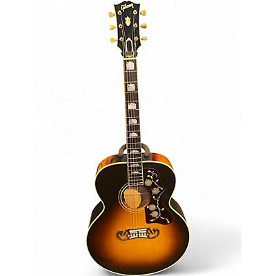 Used Gibson SJ200 Standard Vintage Sunburst Acoustic Electric Guitar