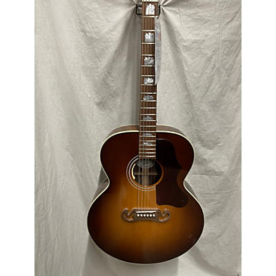 Gibson Used Gibson SJ200 Studio Super Jumbo 2 Color Sunburst Acoustic Electric Guitar