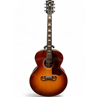 Used Gibson SJ200 Studio rosewood Super Jumbo 3 Color Sunburst Acoustic Electric Guitar