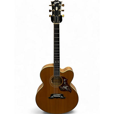 Used Gibson SUPER DOVE Natural Acoustic Electric Guitar