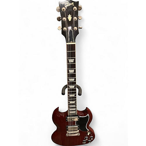 Used Gibson Sg 61 Reissue Heritage Cherry Solid Body Electric Guitar Cherry
