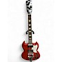 Used Gibson Sg Standard w/ Bigsby Wine Red Solid Body Electric Guitar Wine Red