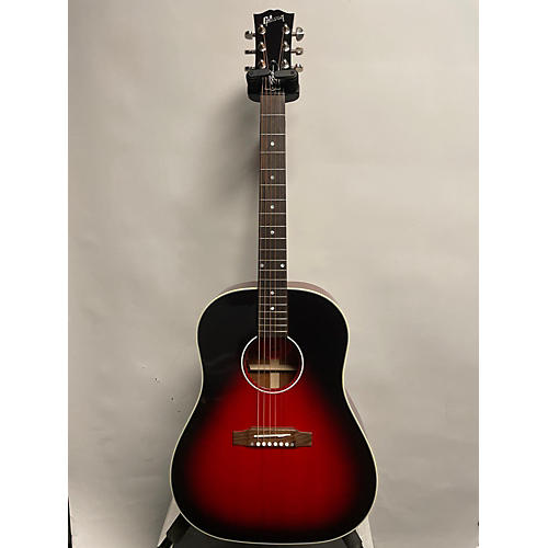 Gibson Used Gibson Slash J-45 Vermillion Acoustic Electric Guitar Vermillion