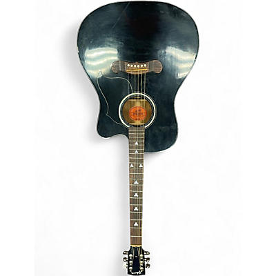 Used Gibson Songwriter Deluxe BLACK Acoustic Electric Guitar
