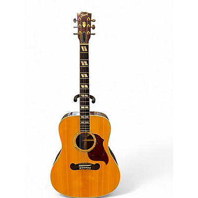Used Gibson Songwriter Deluxe Natural Acoustic Electric Guitar