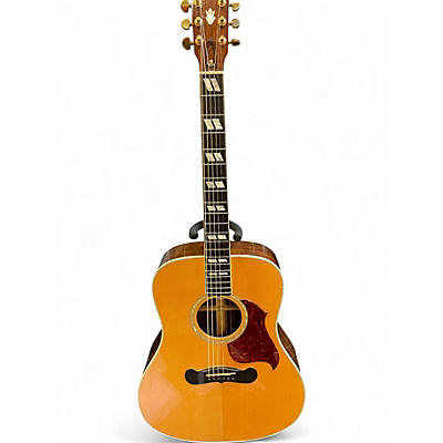 Used Gibson Songwriter Deluxe Natural Acoustic Electric Guitar