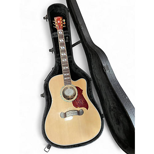 Used Gibson Songwriter Standard EC Natural Acoustic Electric Guitar Natural