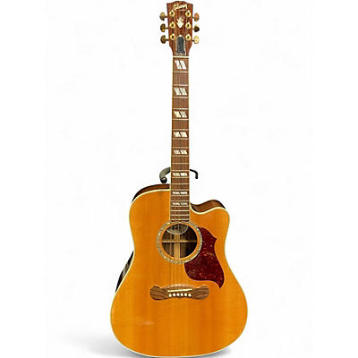 Used Gibson Songwriter Standard EC Natural Acoustic Electric Guitar