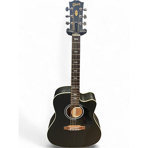 Used Gibson Songwriter Standard EC Worn Brown Acoustic Electric Guitar Worn Brown