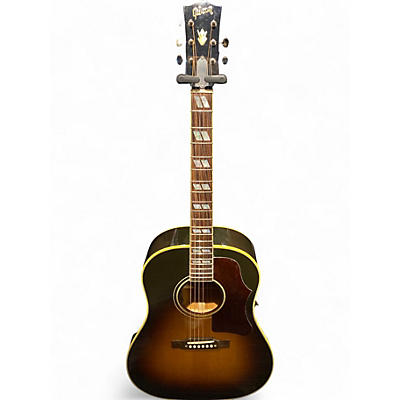 Used Gibson Southern Jumbo 2 Color Sunburst Acoustic Electric Guitar