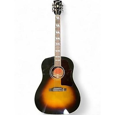 Used Gibson Southern Jumbo Vintage Sunburst Acoustic Electric Guitar