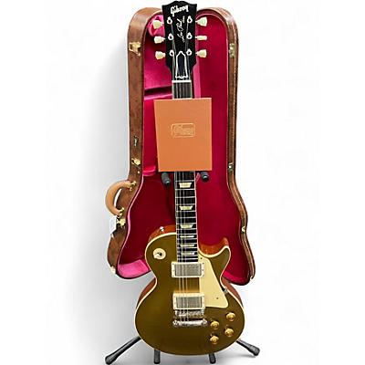 Used Gibson TRUE HISTORIC '57 LES PAUL STANDARD Gold Top Solid Body Electric Guitar