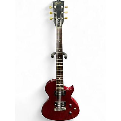 Used Gibson The Hawk Worn Cherry Solid Body Electric Guitar