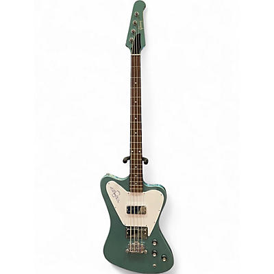 Used Gibson Thunderbird Green Electric Bass Guitar