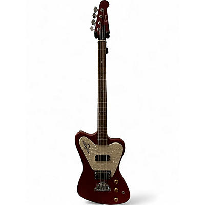 Used Gibson  Thunderbird Non-reverse MOD Burgandy Electric Bass Guitar
