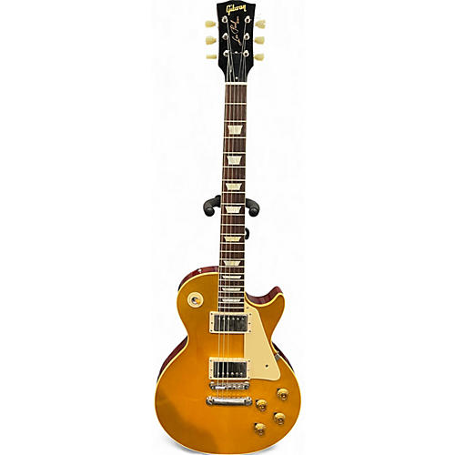 Used Gibson True Historic 1958 Les Paul Standard Vintage Lemon Burst Solid Body Electric Guitar Vintage Lemon Burst