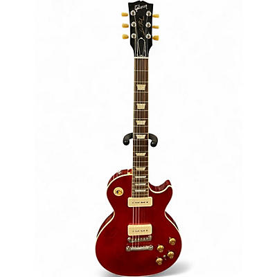 Used Gibson Warren Haynes Les Paul Cherry Red Mahogany Solid Body Electric Guitar