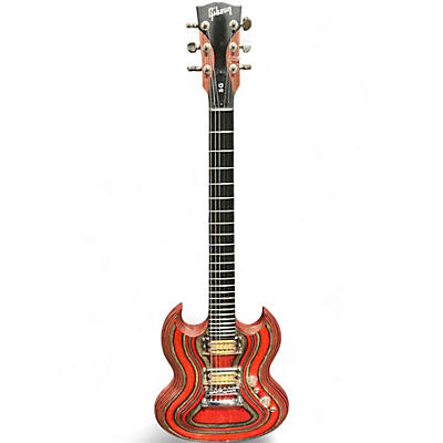 Used Gibson Zoot Suit SG Black and Red Solid Body Electric Guitar