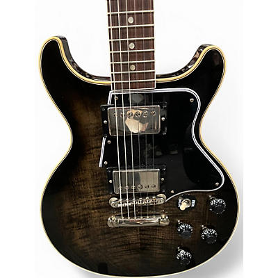 Used Gibson custom shop les paul special double cut trans black Solid Body Electric Guitar