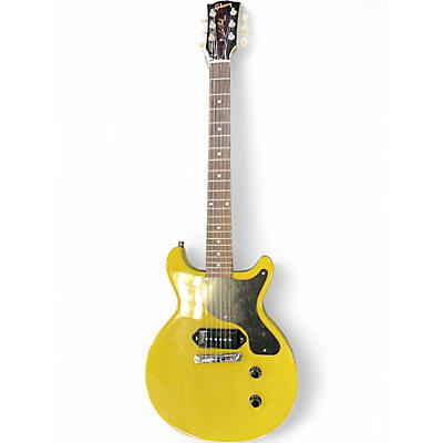 Used Gibson double cut les paul junior TV Yellow Solid Body Electric Guitar