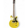 Used Gibson double cut les paul junior TV Yellow Solid Body Electric Guitar TV Yellow