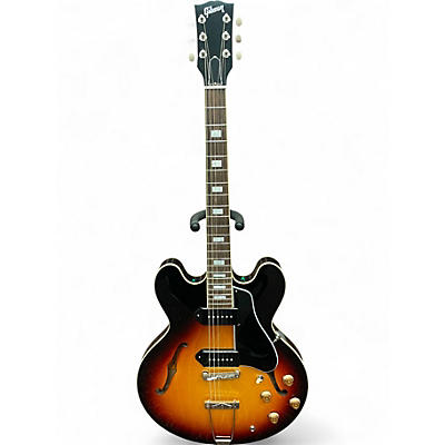 Used Gibson es330 slim harpo lovell Sunburst Hollow Body Electric Guitar
