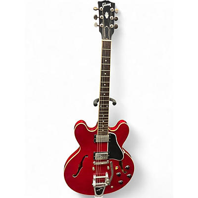 Used Gibson es335 trans cherry Hollow Body Electric Guitar