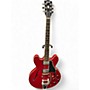 Used Gibson es335 trans cherry Hollow Body Electric Guitar trans cherry