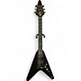 Used Gibson flying v gothic Satin Black Solid Body Electric Guitar Satin Black