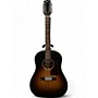 Used Gibson j45 12 STRING Vintage Sunburst 12 String Acoustic Electric Guitar Vintage Sunburst