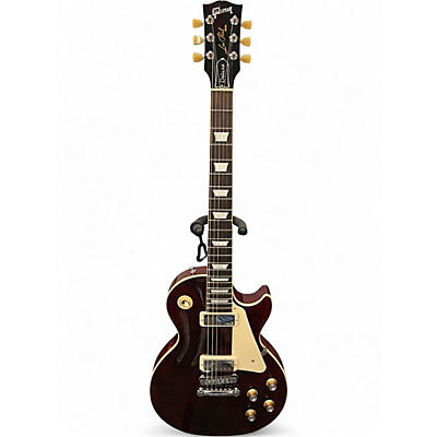 Used Gibson les paul deluxe 70s Wine Red Solid Body Electric Guitar