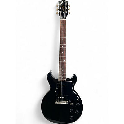 Used Gibson les paul jr Black Solid Body Electric Guitar