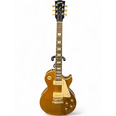 Used Gibson les paul standard 50's gold top p90 goldtop Solid Body Electric Guitar