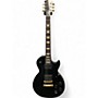 Used Gibson les paul studio emg Black Solid Body Electric Guitar Black