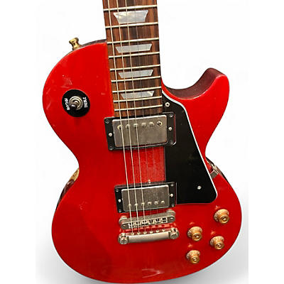 Used Gibson lpm Red Solid Body Electric Guitar