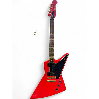 Used Gibson lzzy hale explorerbird cardinal red Solid Body Electric Guitar