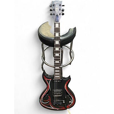 Used Gibson n225 nighthawk pinstripe black Hollow Body Electric Guitar