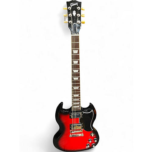 Used Gibson sg standard 61 CARDINAL RED BURST Solid Body Electric Guitar CARDINAL RED BURST