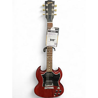 Used Gibson tribute sg Faded Cherry Solid Body Electric Guitar