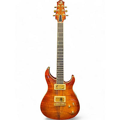 Giffin Guitars Used Giffin Guitars STANDARD KOA AUTUMN SUNSET Solid Body Electric Guitar