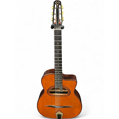 Used Gitane D-500 Grande Bouche Gypsy Jazz Acoustic Guitar Natural Acoustic Guitar