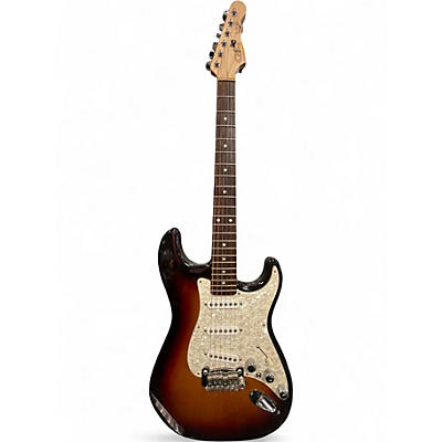 Used G&l S 500 3 Tone Sunburst Solid Body Electric Guitar