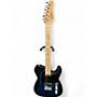 Used Glarry 6 STRING BLUE BURST Solid Body Electric Guitar BLUE BURST