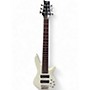 Used Glarry GIB Bass 6 String White Electric Bass Guitar White