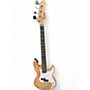 Used Glarry GP BASS Natural Electric Bass Guitar Natural
