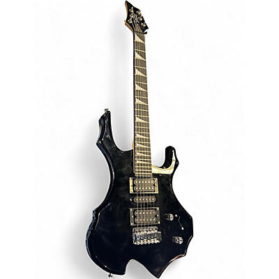 Used Glarry METAL GUITAR Black Solid Body Electric Guitar