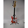 Used Glarry Used Glarry P Bass Copy Red Electric Bass Guitar Red