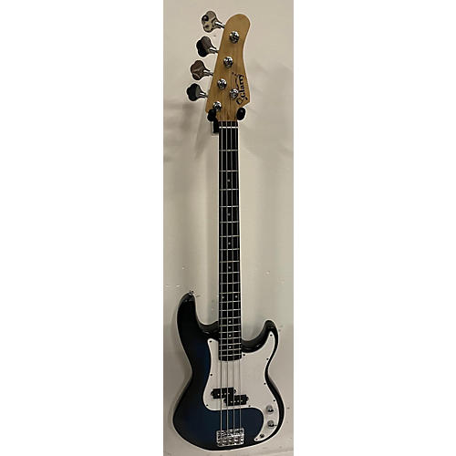 Glarry Used Glarry Precision Bass Blue Electric Bass Guitar Blue