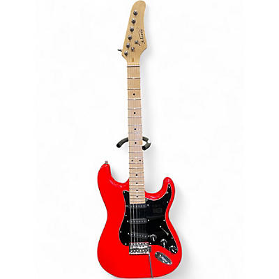 Used Glarry STRATOCASTER RED Solid Body Electric Guitar
